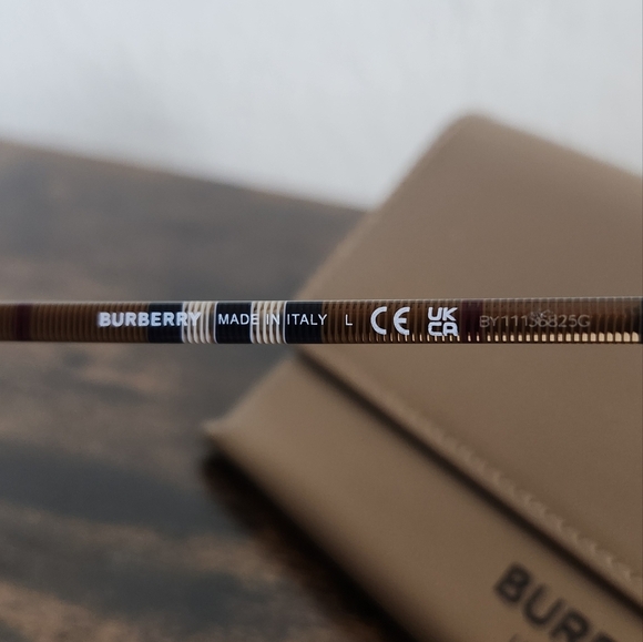 Burberry Cat Eye Nova Check Frame Sunglasses - Picture 7 of 11